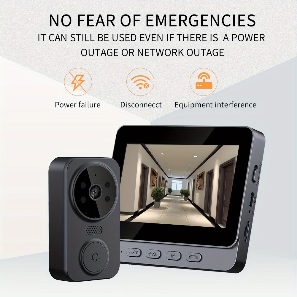 Smart Home Video - 4.3'' IPS Screen 2.4G Wireless Video