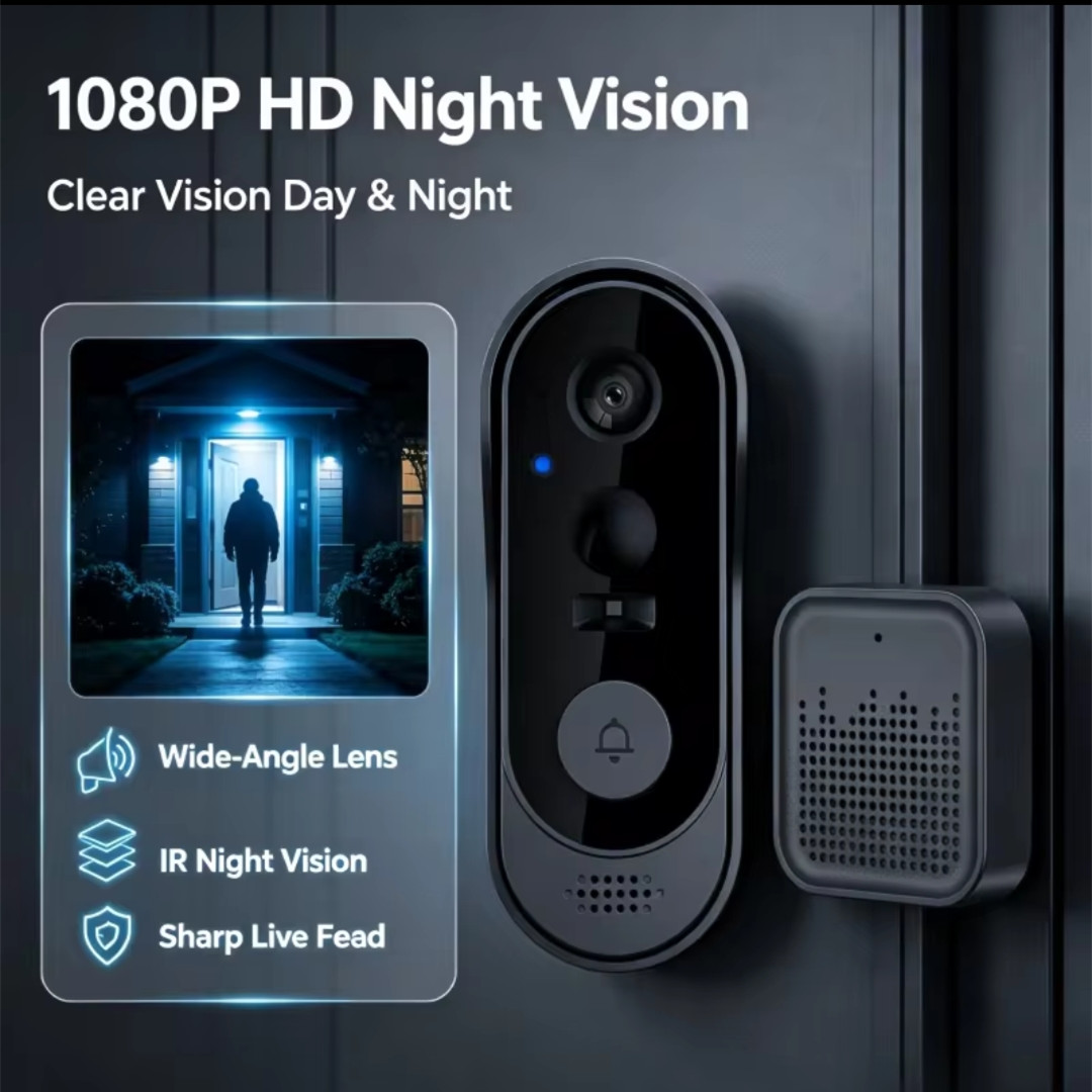 Smart Home Video - Tuya WiFi Smart Video Doorbell 1080P