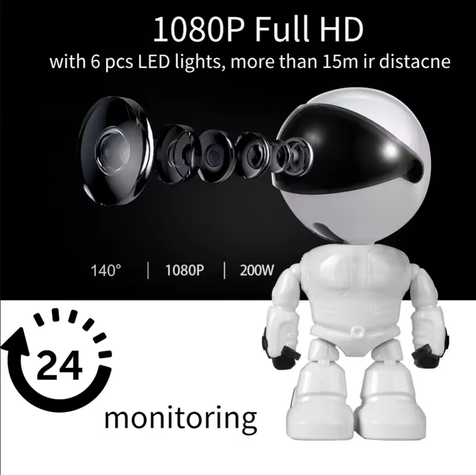 Smart Robot WiFi IP Camera 108 - Smart Home Camera Ezviz 评论和价格