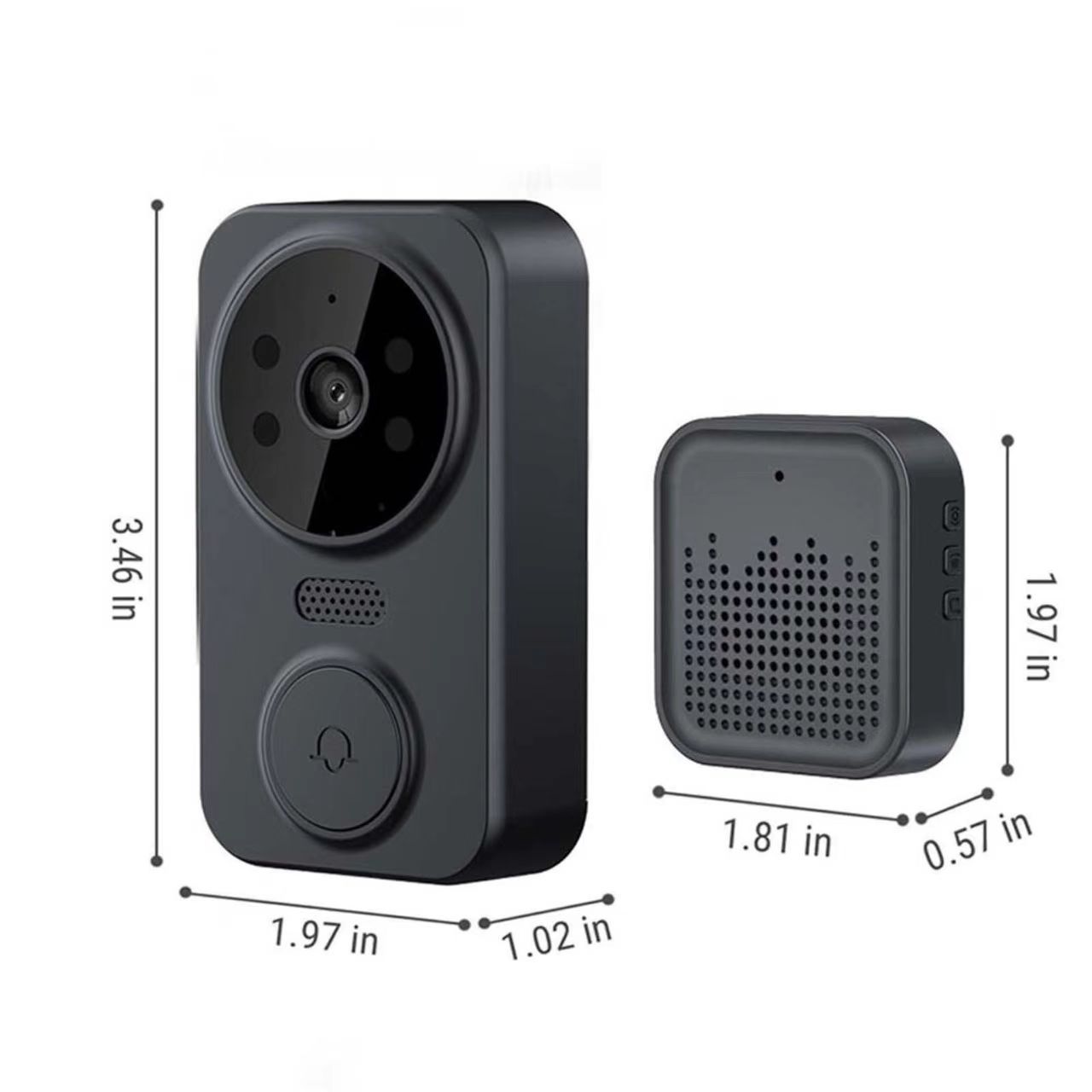 Tuya WIFI Doorbell Smart Home  - Smart Home Video 评论和价格