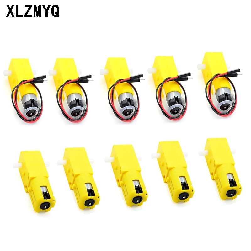 5pcs TT Motor 130 Motor Smart  - Smart Home Yellow 评论和价格