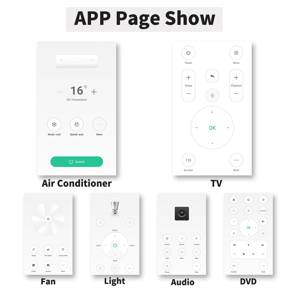 IR Remote Control Smart wifi U - Universal Remote Smart Home 评论和价格