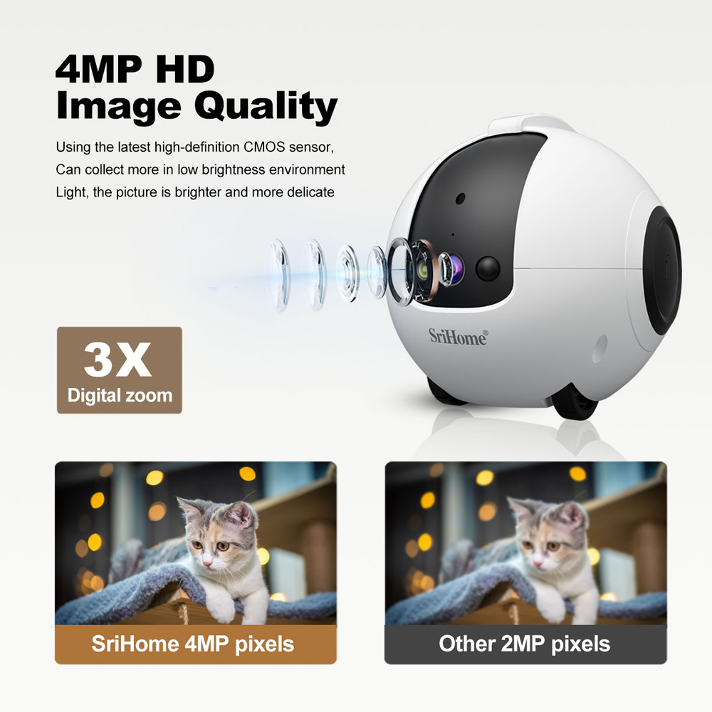Srihome 4MP Mobile Intelligent - Smart Home Camera Ezviz 评论和价格