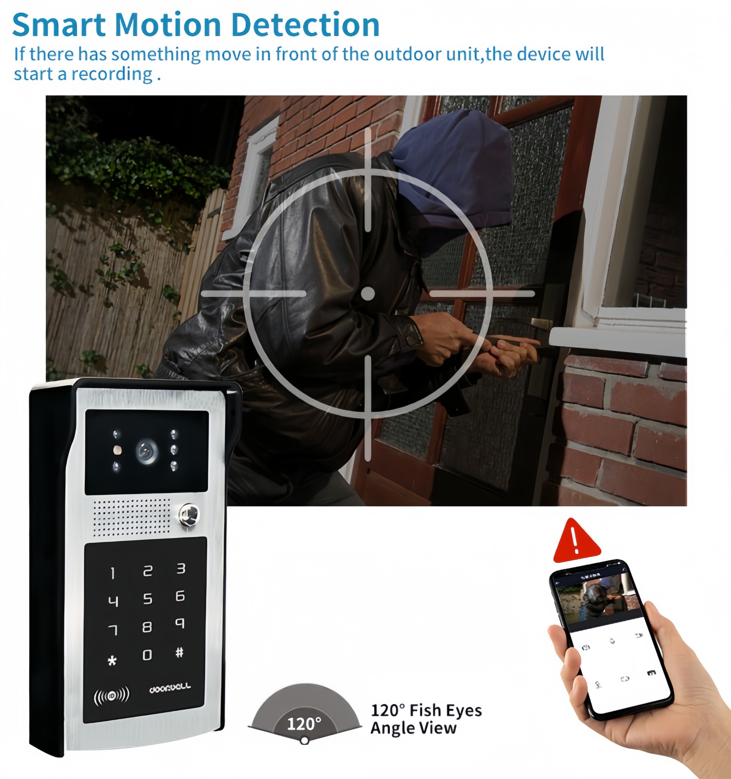 TUYA WIFI video intercom doorb - Smart Home Video 评论和价格