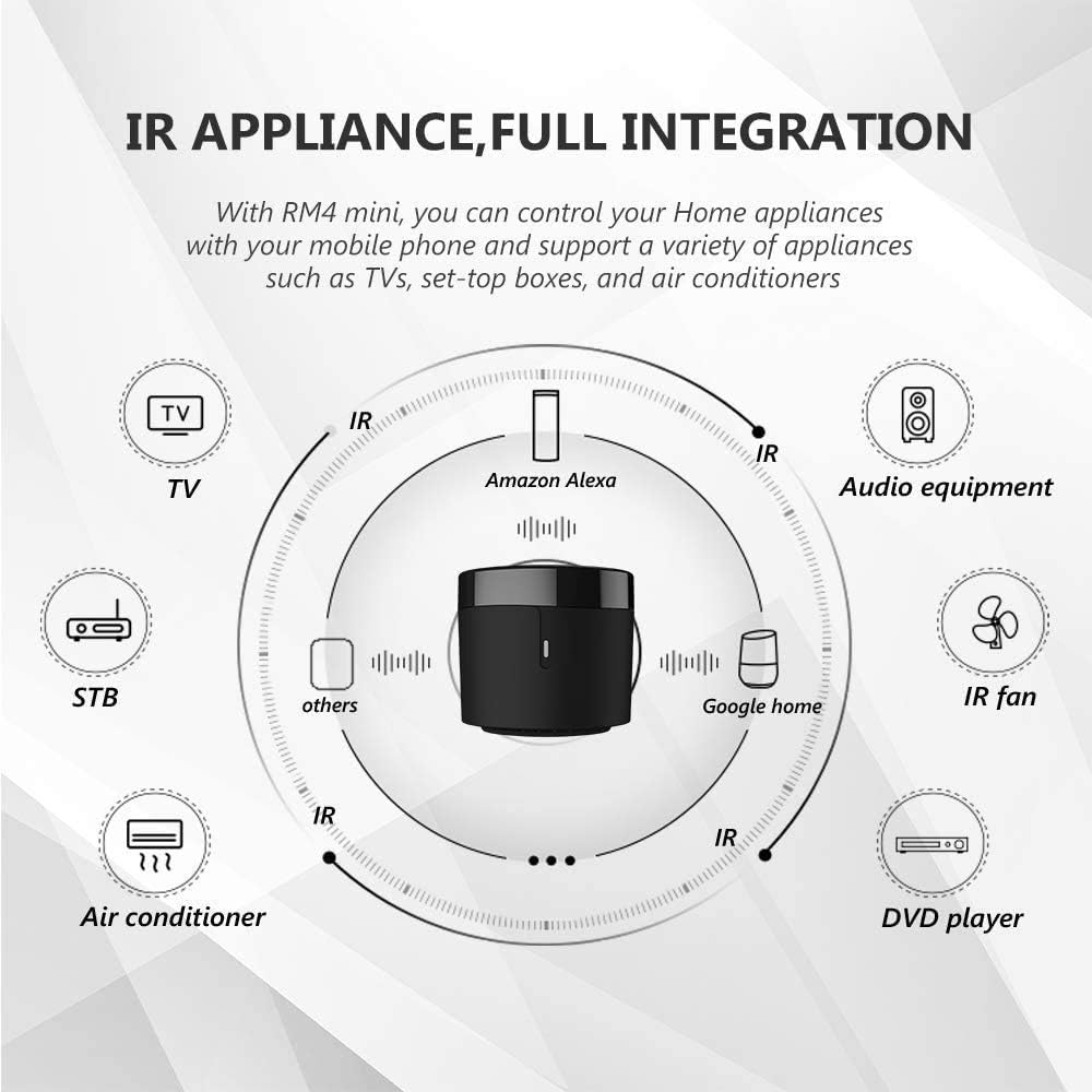 Broadlink RM4 IR Smart Remote  - Universal Remote Smart Home 评论和价格