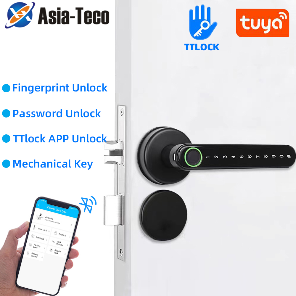 TTLock Smart Bluetooth Fingerp - Smart Home Door Lock 评论和价格