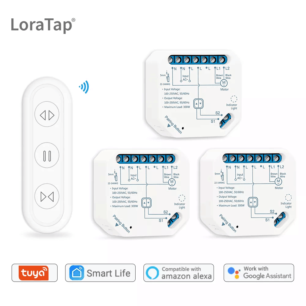 Tuya Smart Life Curtain Switch - Universal Remote Smart Home 评论和价格