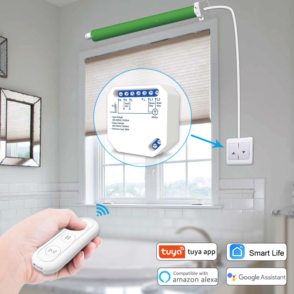 Tuya Smart Life Curtain Switch - Universal Remote Smart Home 评论和价格