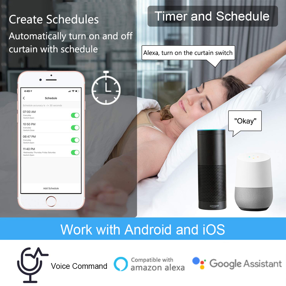 Tuya Smart Life Curtain Switch - Universal Remote Smart Home 评论和价格