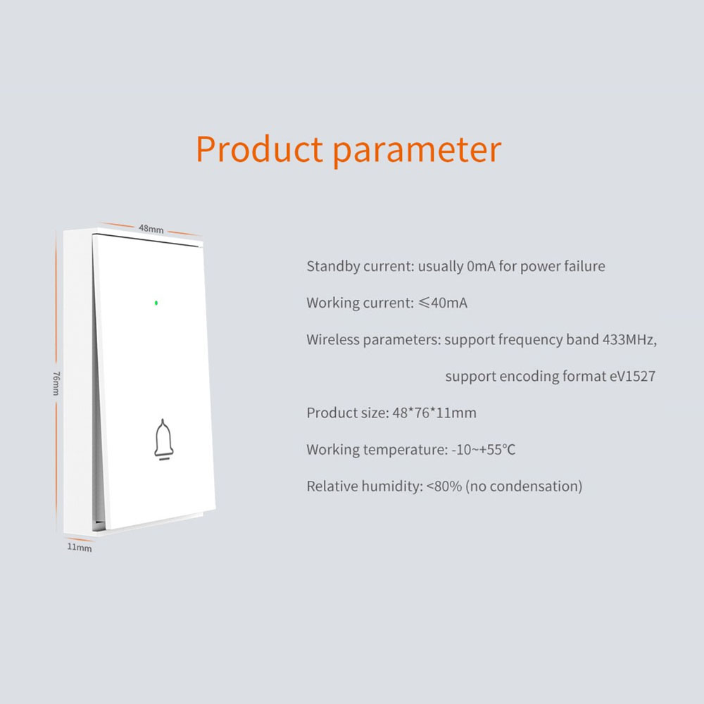 Staniot B100 Wireless Door Bel - Smart Home Video 评论和价格