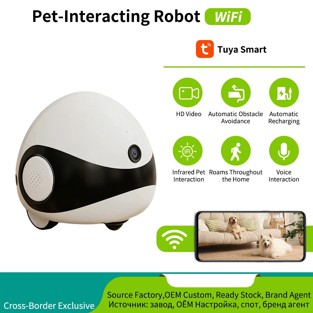 Baby WIFI 2MP Camera Robot for - Smart Home Camera Ezviz 评论和价格