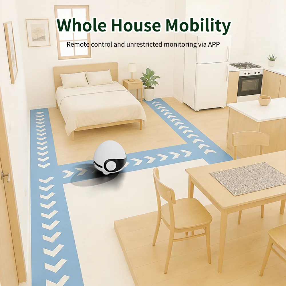Baby WIFI 2MP Camera Robot for - Smart Home Camera Ezviz 评论和价格