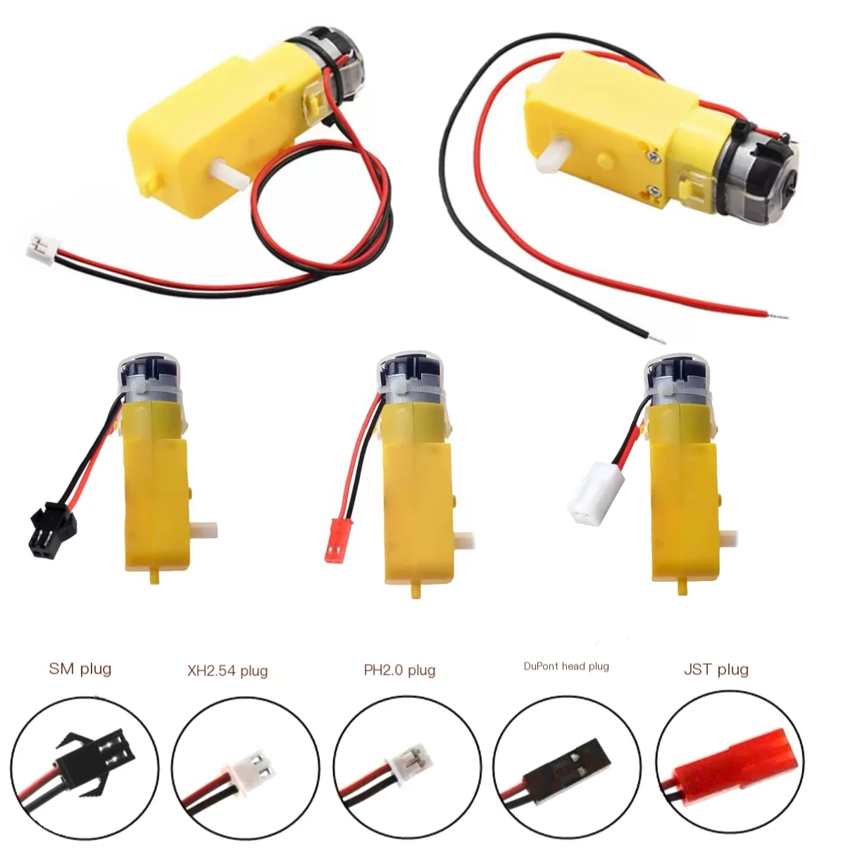 TT DC Motor 3V-6V DIY Smart Ca - Smart Home Yellow 评论和价格