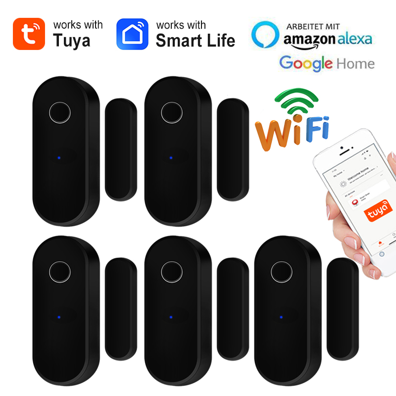 Tuya WiFi Door Open Close Dete - Wireless Door Sensor 评论和价格