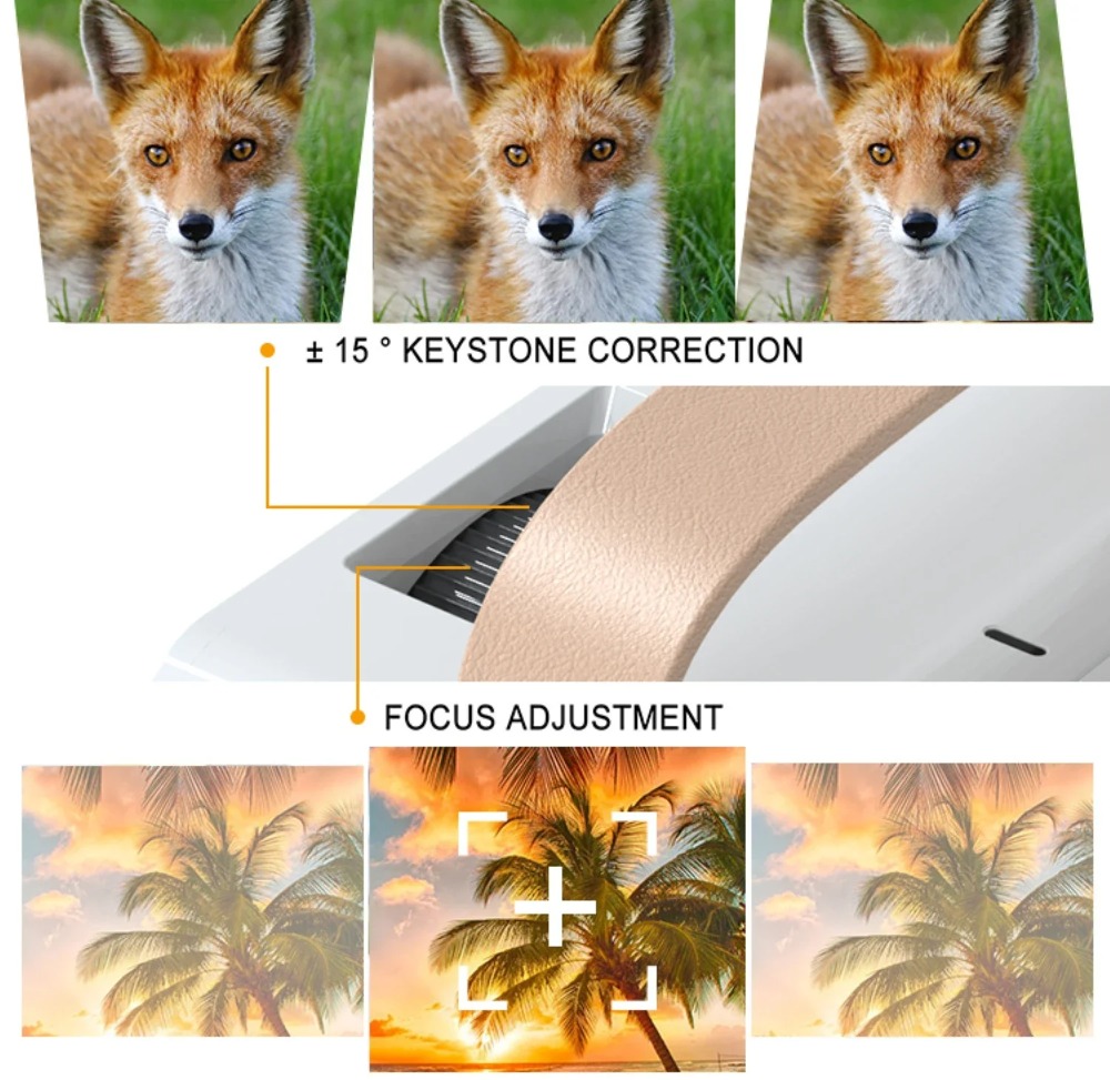 Portable Smart 4K Projector Mi - Smart Home Video 评论和价格